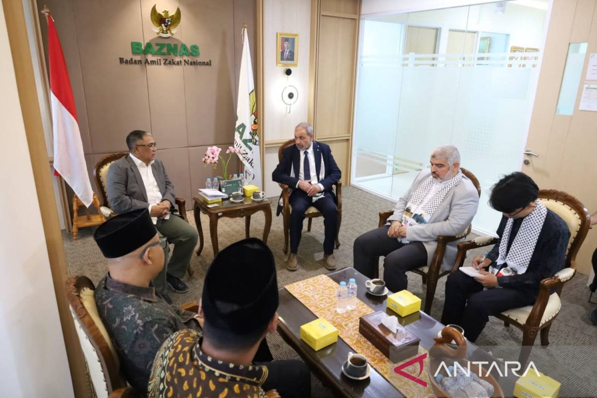 Baznas explores collaboration options for Palestinian humanitarian aid with YPSP