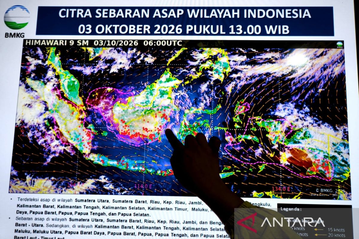 BMKG: Forest Fire Smoke Affects Air Quality in South Sulawesi