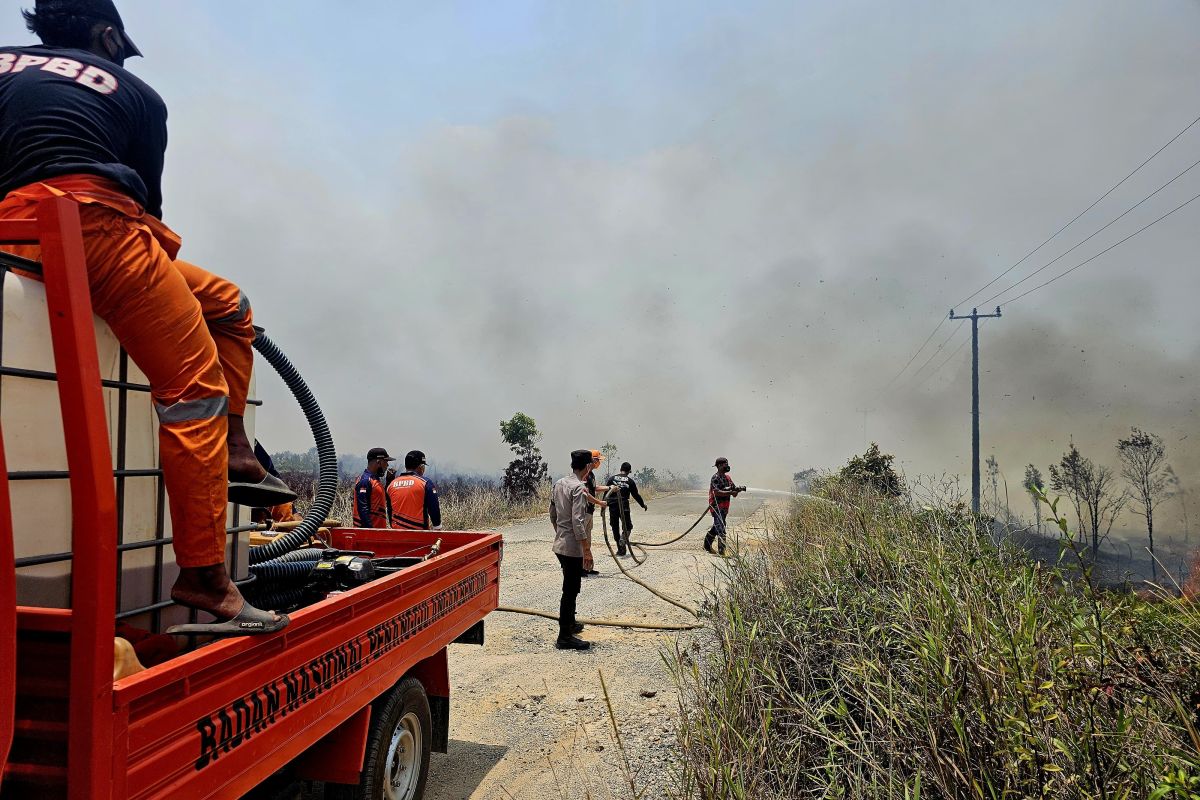 Unified Command Established to Combat Forest and Land Fires in Natuna