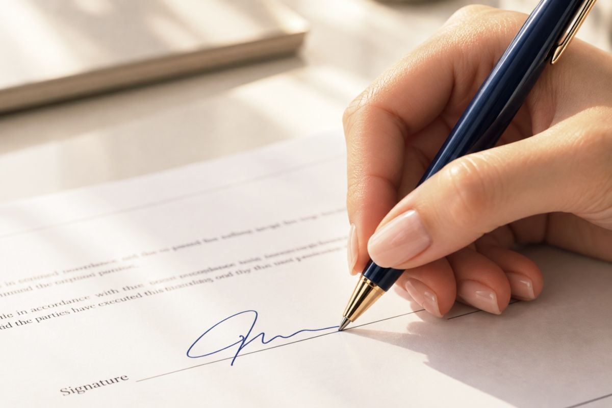Why signatures should not be given carelessly