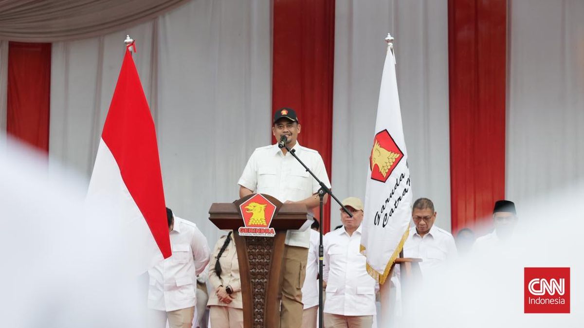 Bobby Nasution Remains Committed to Gerindra: One Party Switch is Enough