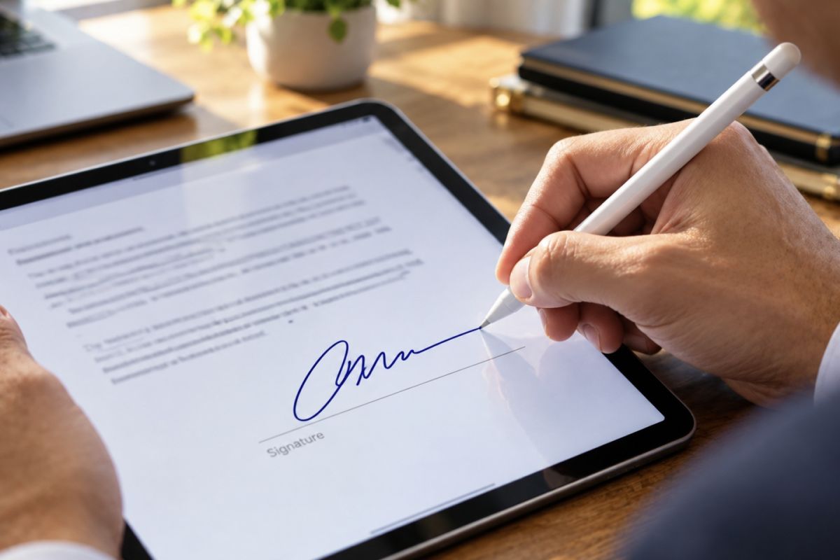 What makes a signature legally valid?