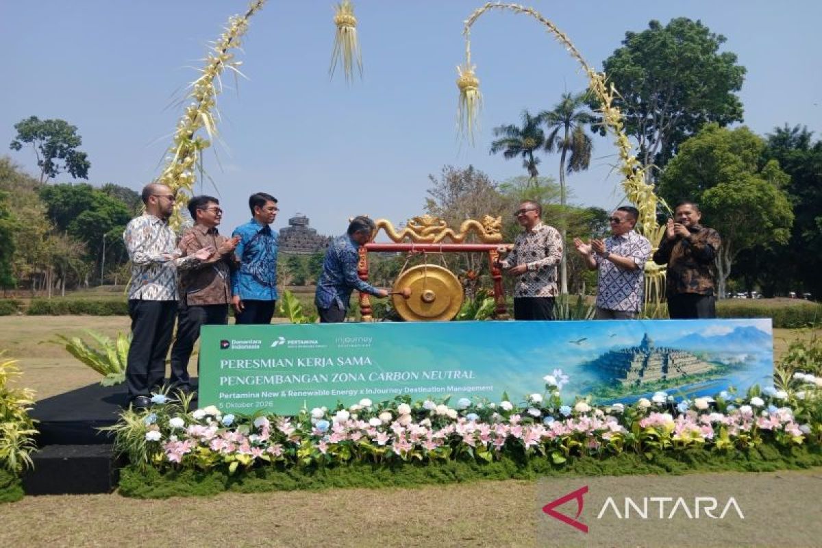 Pertamina NRE and IDM Implement Carbon Neutrality at Borobudur Tourism Area