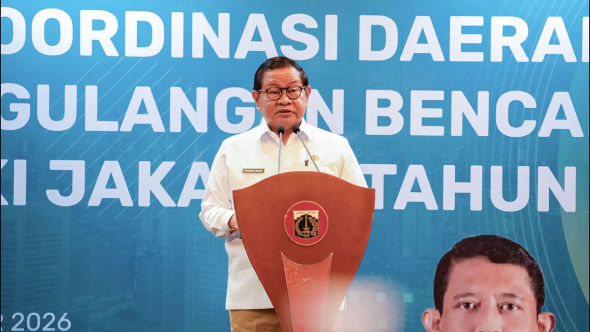 Pramono Urges Synergy for Rapid and Precise Disaster Management in Jakarta