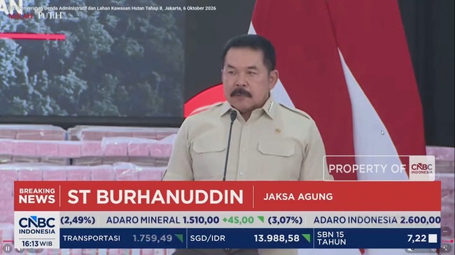 Video: Attorney General Presents Seized Funds from Forest Area Task Force to Prabowo