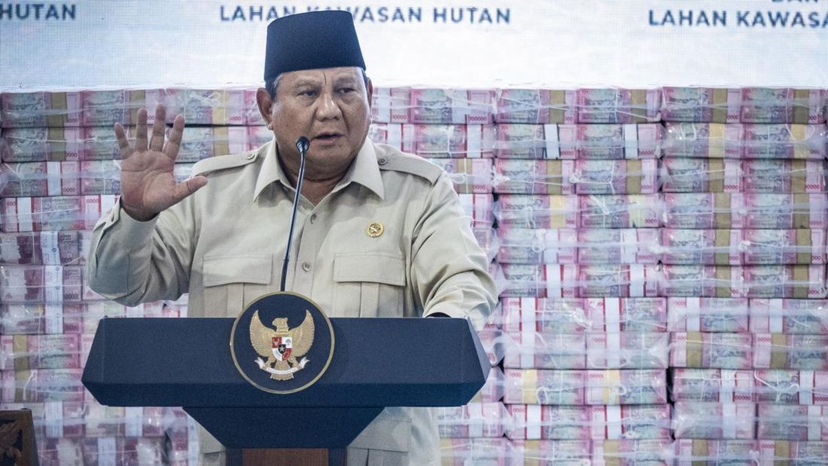 Prabowo: Forest Area Law Enforcement Task Force Has Returned Rp52 Trillion to the State