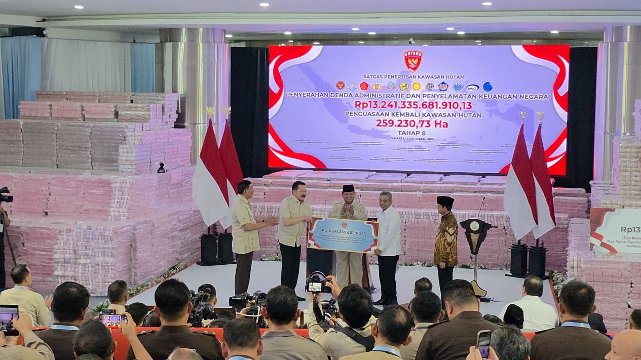 Prabowo Highlights Threats Against Forest Area Enforcement Task Force: Families Also Targeted