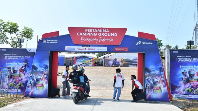 Pertamina Opens Camping Ground as Alternative Accommodation for MotoGP Spectators