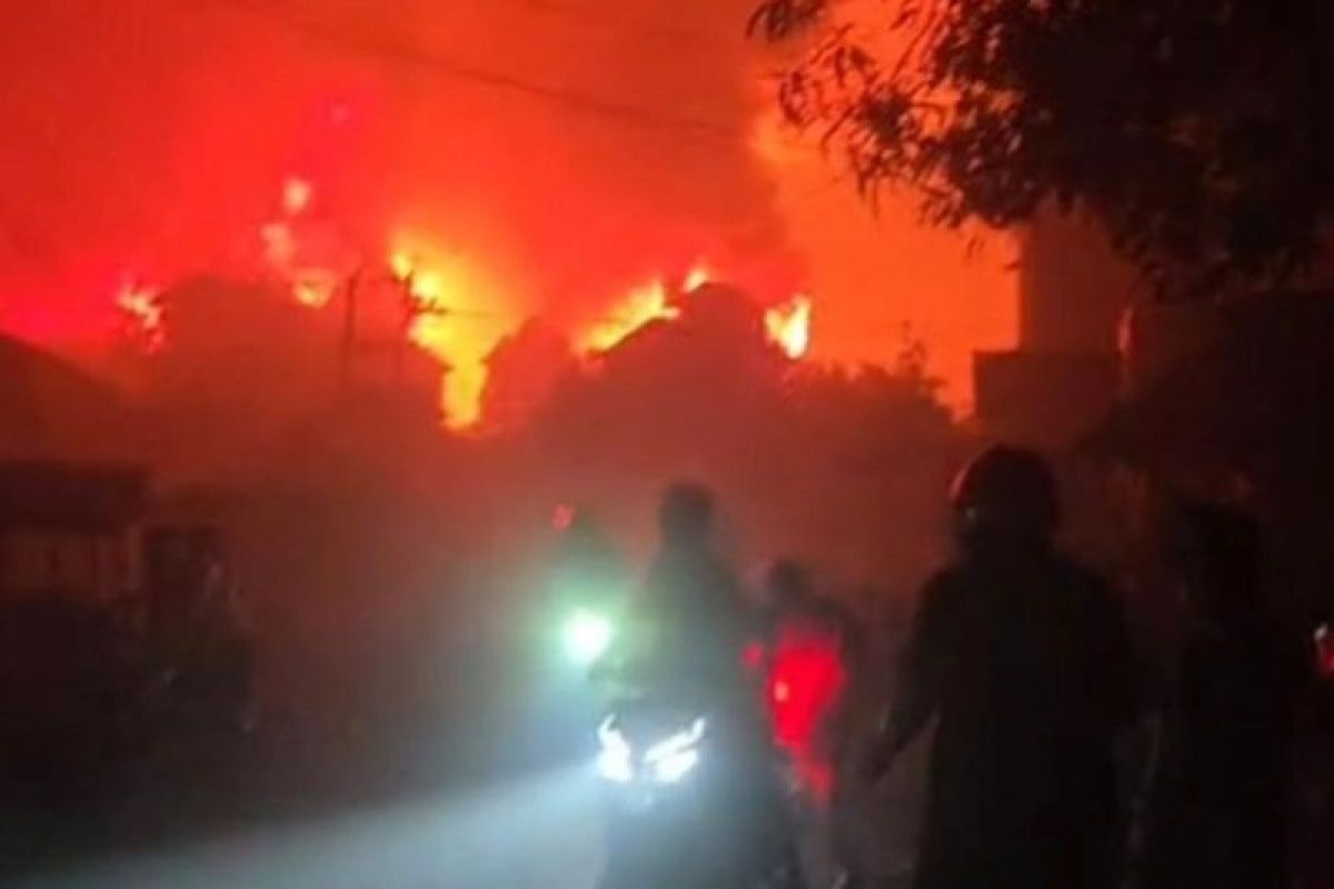 BPBD: 500 Homes in Serdang Hamlet Destroyed by Fire
