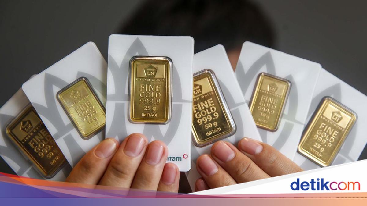 Antam Gold Prices Fall Again Today: Full Price List
