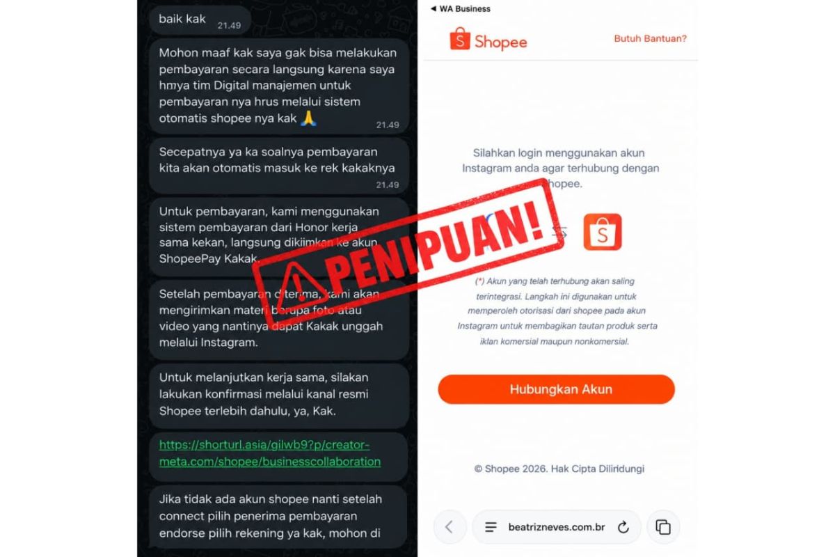 Beware of Endorsement Scam Targeting Creator Accounts