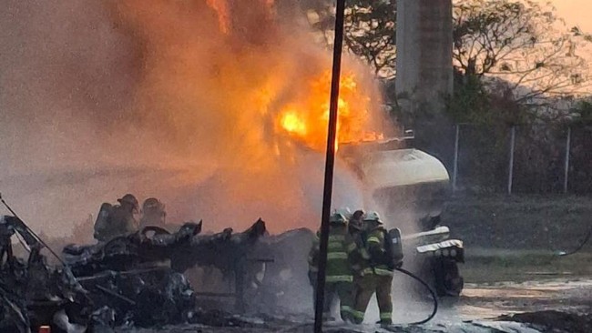 Five Killed After Road Workers’ Lorry Catches Fire While They Refuel It