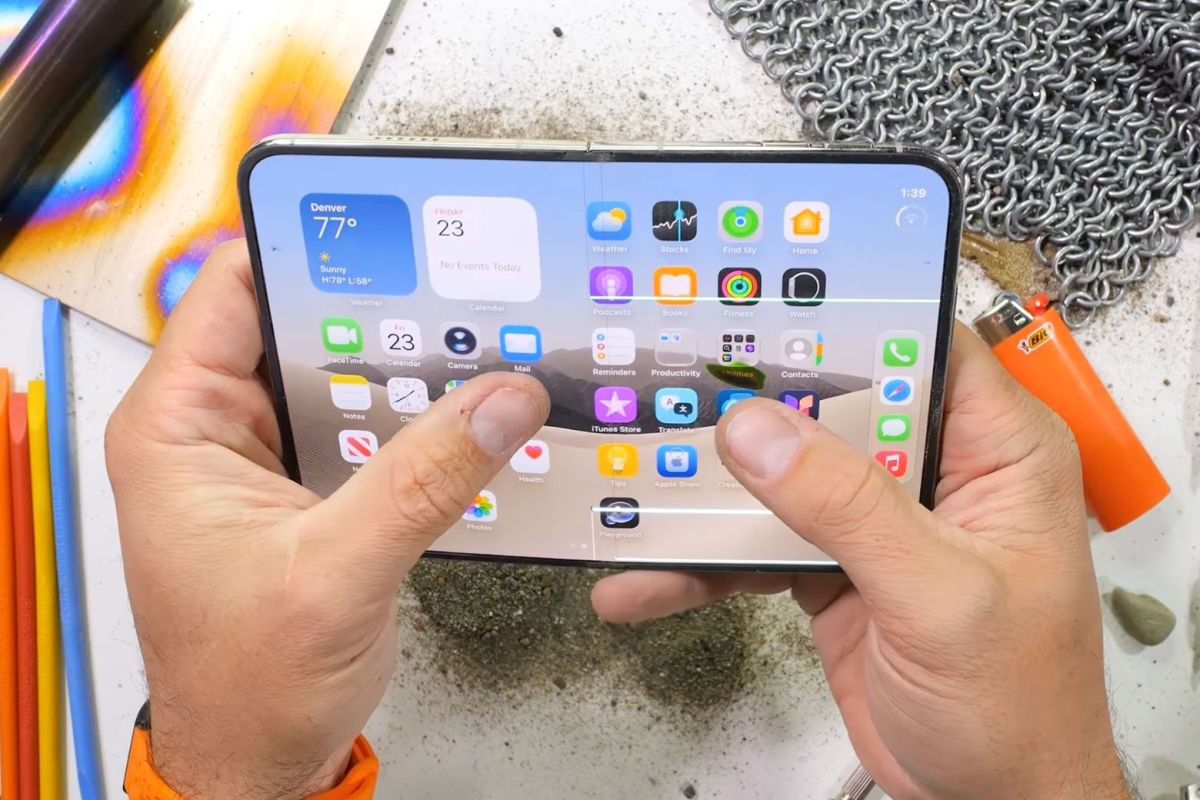 Apple’s First Foldable Phone, the iPhone Duo, Fails Extreme Durability Tests