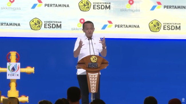 Bahlil Says Gas Export Contracts Will Be Maintained in 2027